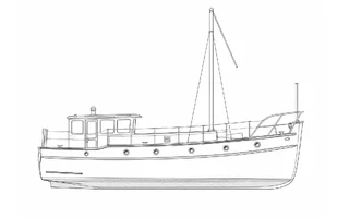 Architectural profile drawing of Anne
