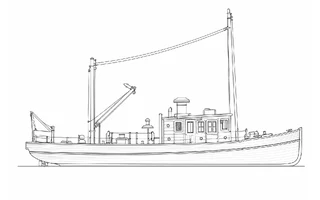 Architectural profile drawing of Falcon II