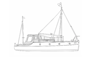 Architectural profile drawing of Firefly