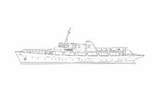 Architectural profile drawing of Grey Mist