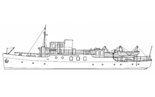Architectural profile of LLANTHONY