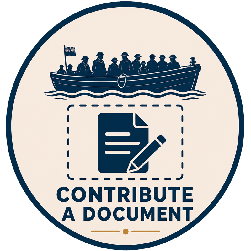 Contribute a document to the Operation Dynamo Archive